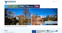 Desktop Screenshot of euroregion-neisse.de