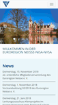 Mobile Screenshot of euroregion-neisse.de